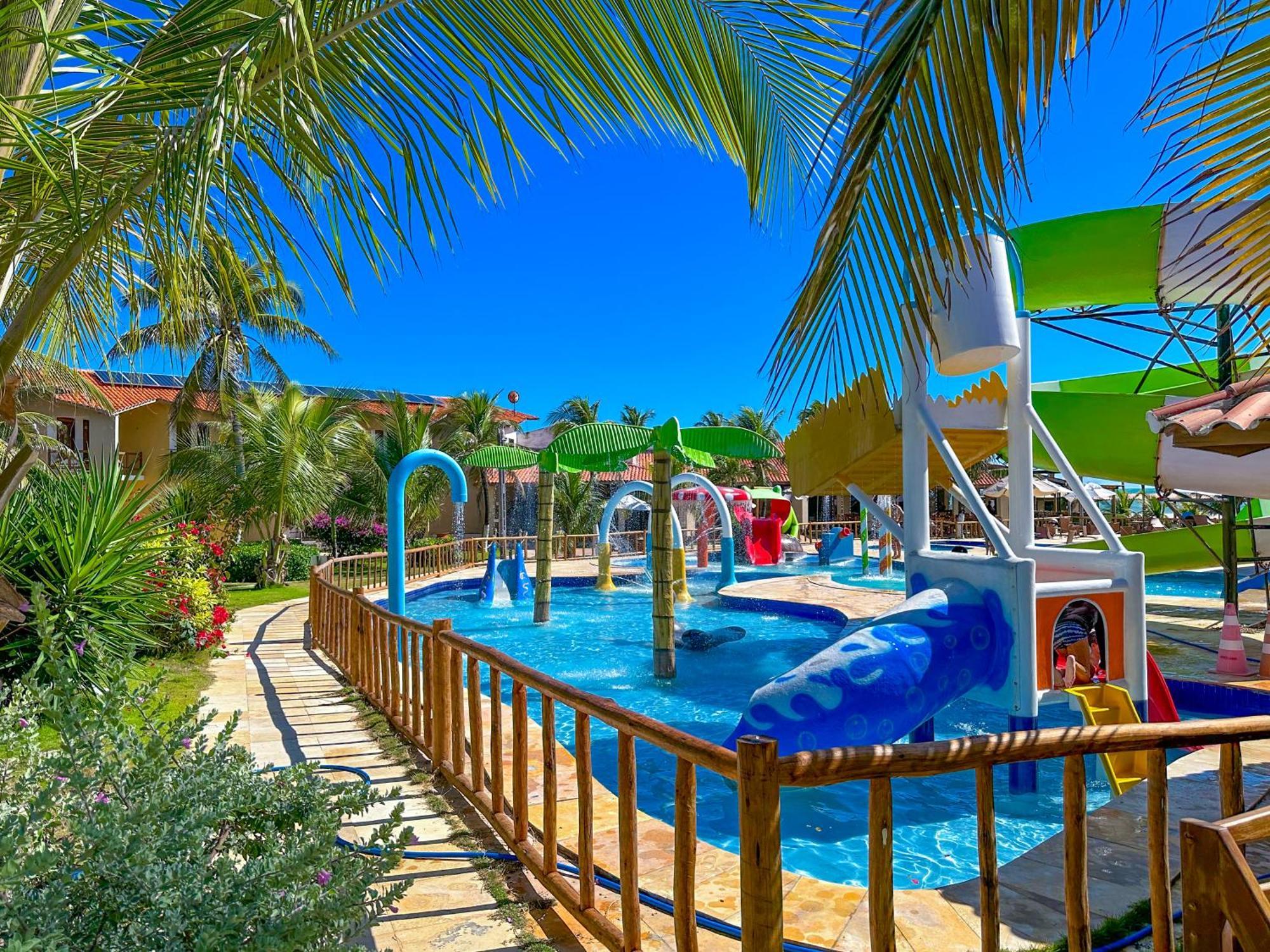 أكويراز Jangadeiro Praia Hotel Resort - Pe Na Areia المظهر الخارجي الصورة